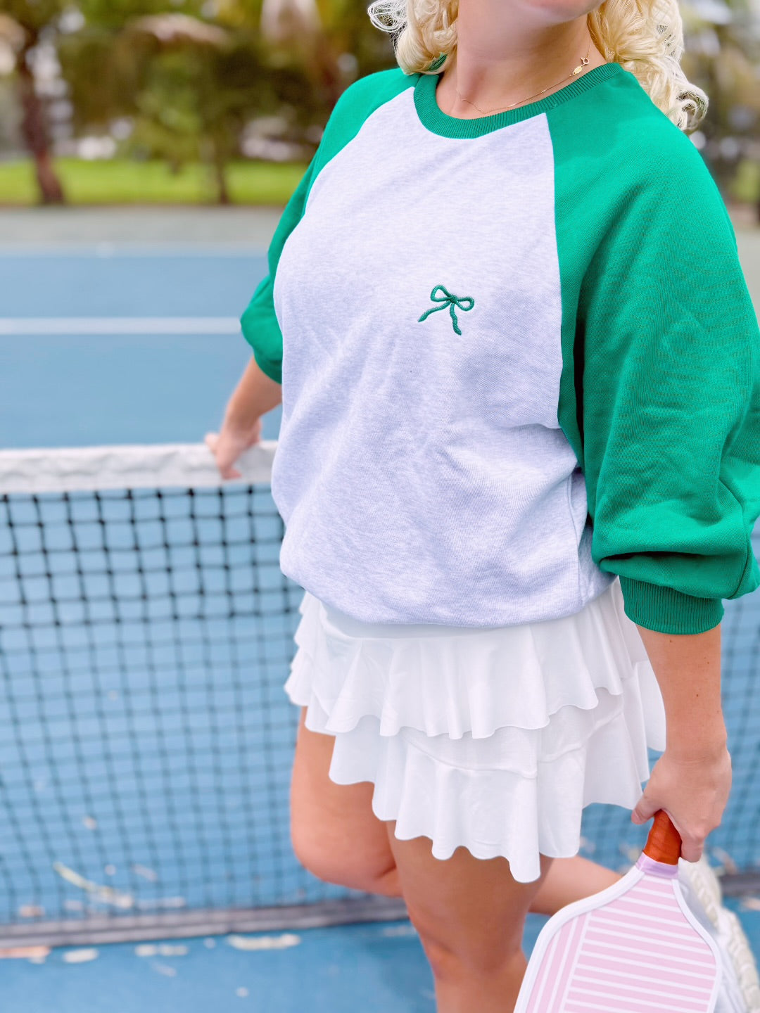 PICKLES & BOWS ATHLEISURE SWEATSHIRT
