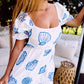 Seashell Puff Sleeve Dress – Made for Mermaid Moods