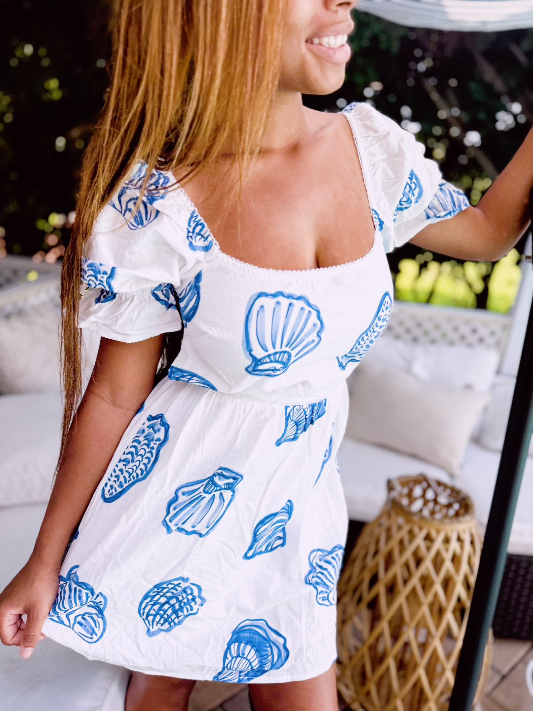 Seashell Puff Sleeve Dress – Made for Mermaid Moods