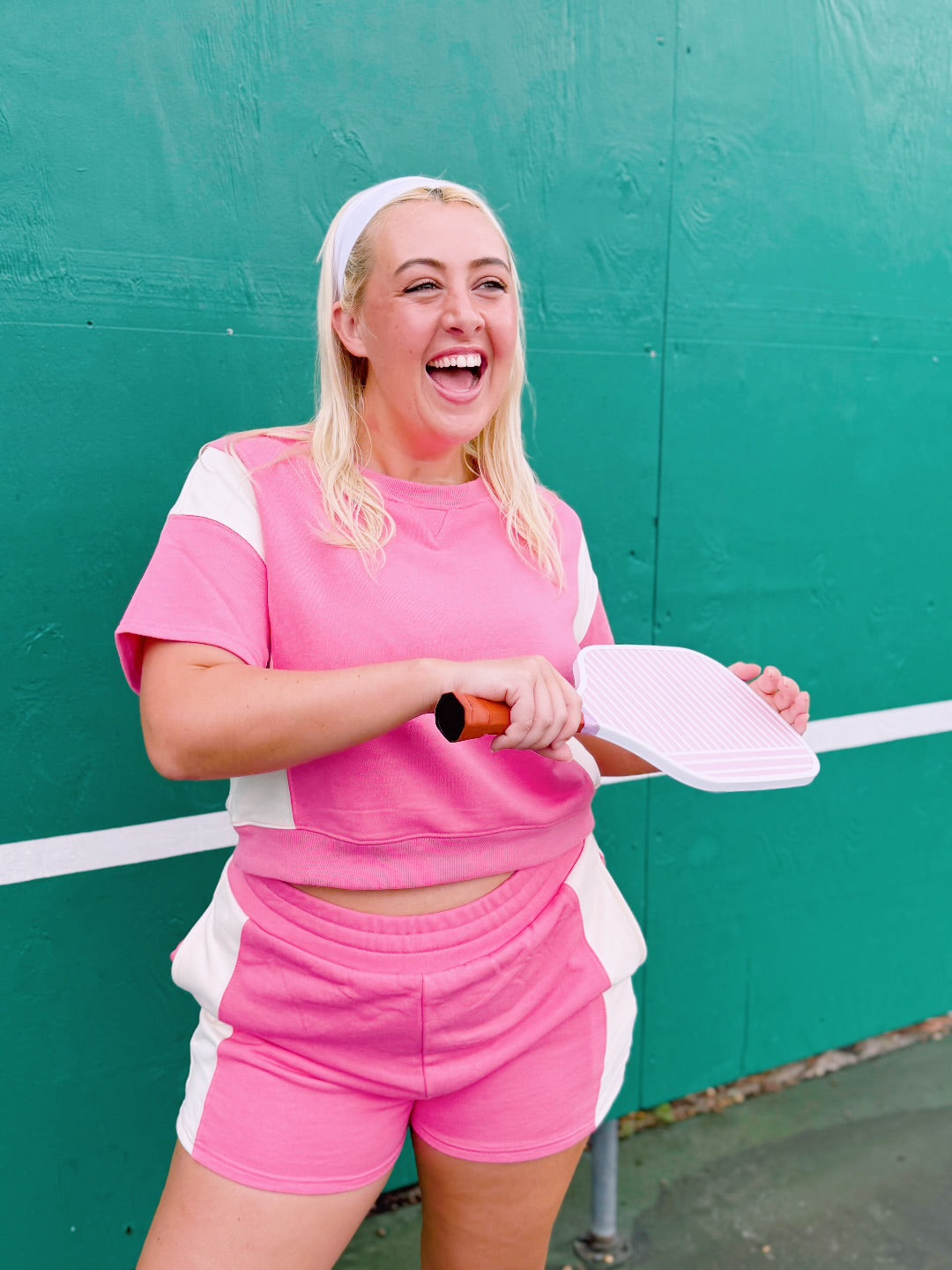 Taylor Contrast French Terry Set