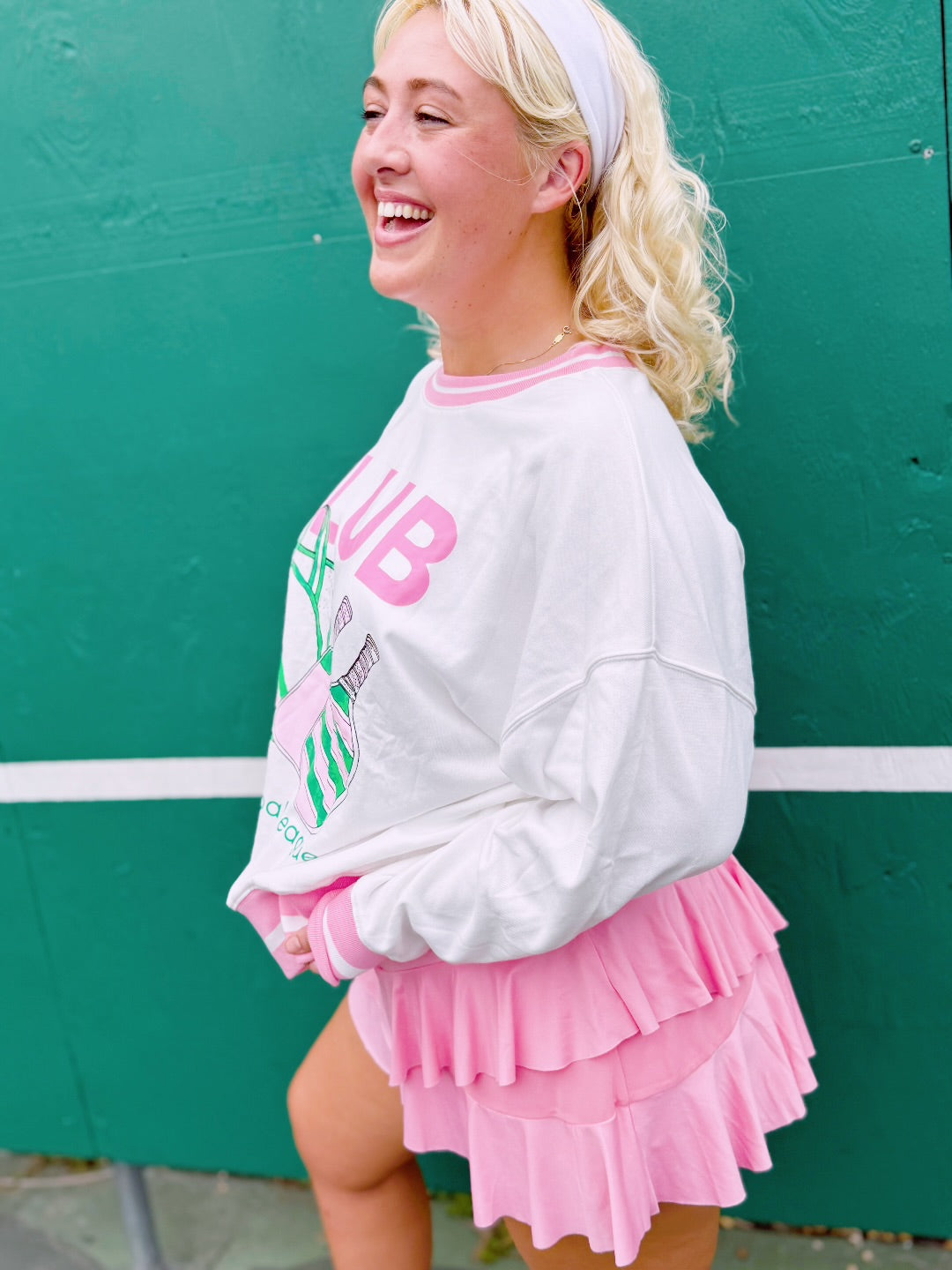 Tennis Babe Ruffled Skort