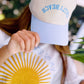 Salty Beach Light Blue Baseball Cap