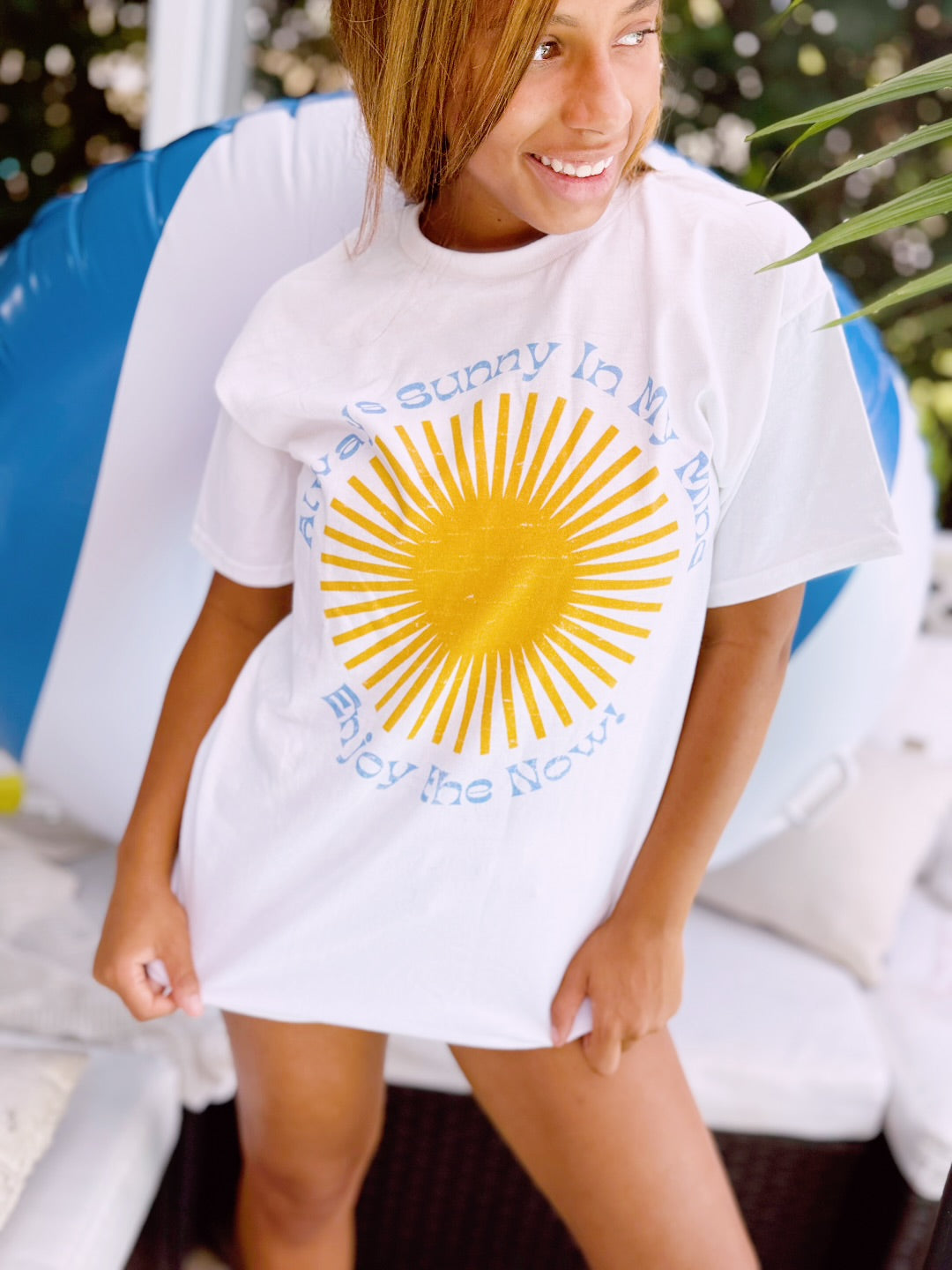 Always Sunny In My Mind Oversized Tee