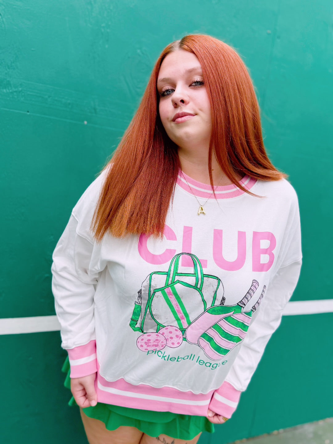Pickle Ball League Graphic Sweatshirt – Game Day Chic