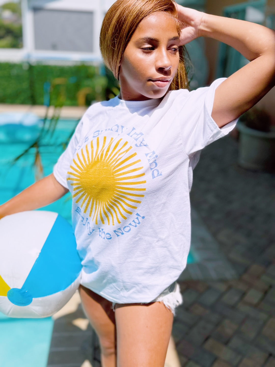 Always Sunny In My Mind Oversized Tee