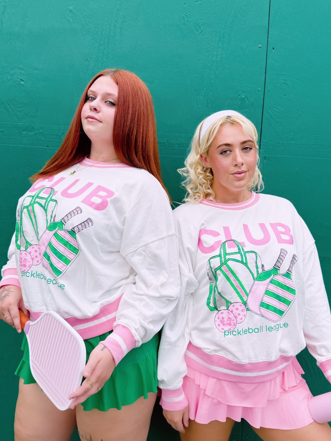 Pickle Ball League Graphic Sweatshirt – Game Day Chic