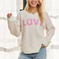 Pink Love Sweater