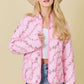 Floral Printed Quilted Jacket